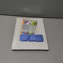 6pack Dry Erase Board 9"x12"with Lines and Blank Surface Learning,Math,Writing Teacher & Homeschool Supplies Mini Whiteboard Erasers Included Colors pens