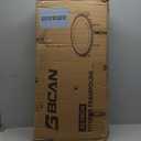 BCAN Rebounder Trampoline for Adult, 40" Fitness Trampoline with Bungees, U Shape Adjustable Foam Handle, Stable & Quiet, Indoor Outdoor Workout-Black