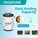 FOCUSFILTER LFF5766 OEM Grade Fuel Filter, for Freightliner M2 106, Volvo VNL, Western Star 4900FA, Replaces FS20095, P551853, ABPN122R50551, BF46016-O, SN909030, WF10012