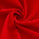 11pcs Men's Deluxe Santa Suit Velvet Christmas Adult Santa Claus Costume (Red, XXX-Large) (Red, XXXL)