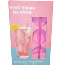 Fruit Shape Ice Straw Mold New, Pack Of 3