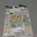 Hallmark 13" Large Gift Bag with Tissue Paper (Green Foliage, Gold Heart) for Weddings, Engagements, Anniversaries, Bridal Showers, and More