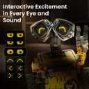 Sillbird Robot Building Kit with Remote Control for Boys Ages 8-14, Christmas STEM Coding Robotics Technic Toy Birthday Creative Gifts for Kids, Buildable 5in1 Models with 435 Pieces (Yellow)