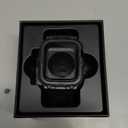 Goton 3 in 1 Waterproof Case with Band for Apple Watch with Built-in Tempered Glass Screen Protector 40mm, 360 Shockproof Bumper Face Cover with Band for Apple Watch SE 3/SE 2/SE, Series 6/5/4, 40mm (Black)