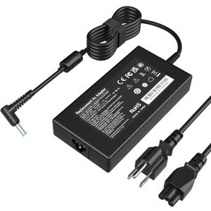 120W Laptop Charger for HP Docking Station Power Cord G5 USB-C/A Universal Dock G2 5TW13AA Envy 15 17 Series Omen 15-5000 5100 5200 710415-001 L41856-001 Power Supply-4.5 * 3.0mm