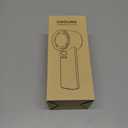 Rican Handheld Portable Hand Fan with Air Cooling Cooler High Speed Rechargeable Power Electric USB Personal Hand Held Turbo Small Mini Pocket for Outdoor Travel (Grey)