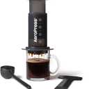 AeroPress Original Coffee Press  3 In 1 Brew Method Combines French Press, Espresso, Full Bodied Coffee Without Grit or Bitterness, Small Portable Coffee Maker for Camping & Travel (Standard, Gray)