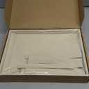 Large Velvet Jewelry Tray 2 Pack Stackable Jewelry Display Drawer Inserts Trays Organizer for Earring Bracelet Necklace Ring (Beige, 16 Grids)