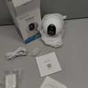 Security Camera 2K, blurams Baby Monitor Dog Camera 360-degree for Home Security w/Smart Motion Tracking, Phone App, IR Night Vision, Siren, Works with Alexa & Google Assistant & IFTTT, 2-Way Audio