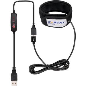 SVBONY SV172 Lens Heater Warmer Dew, 240mm 3 Gear Regulator Temperature USB Universal Dew Heater Strip for Telescope Camera