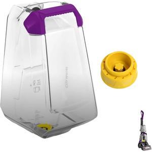 Replacement Clean Water Tank with Yellow Cap for Bissell Powerforce Powerbrush Pet Carpet Cleaners, Fits only Models # 2987, 2910, 2190W, 2806, 28062, 28068, 29878, 29879