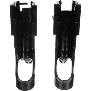 Attwood RH-4646 2-in-1 Non-Adjustable Rod Holders, Sold as Pair, Fixed Vertical Angle, for Most Standard and Ultra-Light Rods
