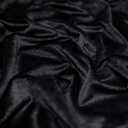 Minerva Crafts Velboa Fur Fleece Fabric Black - per Yard
 -  Width: 150cm / 59"