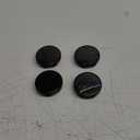 KitsPro 2.2Inch 56MM Wheel Center Caps, Pack of 4 (Matte Black, Outer 56MM, Inner 53MM)