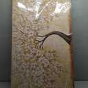 TAIJXAGSG Canvas Wall Art Decor Gold Tree Flower Wall Art Gold Tree Of Life Abstract Wall Decor Painting Pictures Botanical Wall Art For Living Room Bedroom Home Office Artwork 24"X 48"