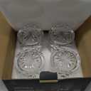 GLASKEY Whiskey Glasses Set of 4,Rock Glasses,11 oz Lead-Free Crystal Bourbon Glass,Old Fashioned Glass for Bourbon,Cognac,Irish Whisky,Personalised Whisky Glass Gift Set for Men,Dad,Brother