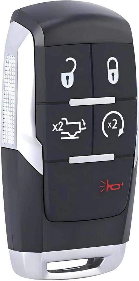 Smart Key for Dodge RAM 2019-2024, Alliskeys Vehicle Proximity Remote Control Key Fob Replacement for RAM 2500 3500 4500 5500 GQ4-76T 68547365