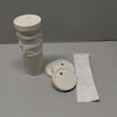 Grow Forward Bamboo Kids Cups with Lids and Straws - 10oz Drinking Cups for Kids with Childproof Twist Lids & Silicone Straws - Eco Friendly, BPA Free, Non Toxic & Dishwasher Safe - Arctic