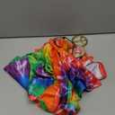 Kids Hippie Costume for Boys Girls 60s 70s T-Shirt 5Pcs Set for Halloween Party 3-12 Years (Colorful)