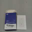 Light Switch, Smart Dimmer Switch with Wireless Remote Control, Single Pole Smart Switch Support Bluetooth Compatible with Alexa for Dimmable LED/CFL/Incandescent