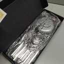 Sympathy Wind Chimes for Loss of Loved One, Memorial Windchimes for Lost Father Mother, Remembrance Bereavement Gift, in Memory of Dad Mom Metal Funeral Decor for Garden Outdoor (39“ Silver)