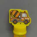 24 Pack Construction Truck Bubble Wands for Kids - Large Cartoon Excavator Bubbles Bulk with Refill Solution Toys for Carnival, Goodie Bag Stuffers, Boys Girls Birthday Gifts, Christmas Party Favors