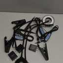 Wolezek 2 in 1 Grow Lights for Indoor Plants, 3 Colors Plant Lights with 360 Gooseneck, 48 LEDs Full Spectrum, 6/12/16H Timer, 5 Brightness, Black 3 Pack