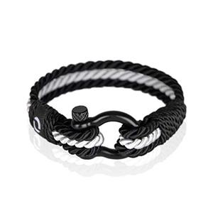 Mover Bracelets Mens Jewellery - Twisted Rope Bracelet | Couple Wrist Band | Blue Male Bracelet Armanband For Man B-5-8.5 Pack Of 2