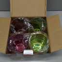 14 oz Plastic Stackable Drinking Tumblers, BPA-Free, Dishwasher Safe, Durable Shatterproof Reusable Kid Cups, Everyday Water/Juice Glasses for Indoor/Outdoor (Set of 8, Gift Box)