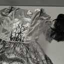 Girl Ghost Bride Costume Halloween Kids Fancy Dress (S(4-6Y))