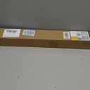 UNISHADES no Drill Cordless Roman Shades for Windows, 27" W 64" H - 100% Blackout - Linen - Beige