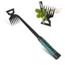3 x Weed Remover Tool,2-in-1 Portable Hand Weeding Tool with 6 Teeth,Portable Garden Weeder Tool,2026 New Gardening Weeding Tools,for Garden Hand Tools for Garden, Backyard, Farm & Vegetable Planting