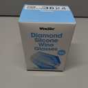 Wine2Go Diamond Silicone Wine Glasses 9oz