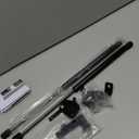 Front Hood Lift Support Struts Assist Kit, Hood Quick Front Lift Supports Compatible with 2018-2025 Wrangler JL & 2020-2025 Gladiator JT Bolt-in System Hood Strut,1 Pair Black