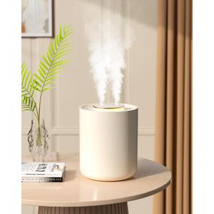 Portable Small Humidifier, 1500ml Small Humidifiers for Bedroom Baby, 1800mAh USB Personal Desktop Portable Humidifiers for Travel,Office, Car, Home, Auto Shut-Off, 3 Mist Modes, Super Quiet