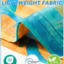 BARRACUDA BAY Boys Swim Trunks Quick-Dry w/Ultra Soft Jersey Lining Premium Eco Material UPF 50+ (Small, Sunset Reef Sharks)