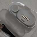 Automatic Nail Clipper Electric Nail Trimmer Polisher 3 in 1 Portable Fingernail Cutter with Light 2 Speeds File Nail Clip Storage Rechargeable Safety Trimmer for Seniors Adults Kids Baby (White)