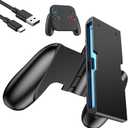 FANPL Charging Grip for Nintendo Switch 2 JoyCons Controller, Comfort Handle Grips with 1 m/3.3 Ft USB Type-C Data Cable