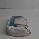 PlushDeluxe Premium Bamboo Mattress Protector  King Size, Waterproof, & Ultra Soft Breathable Noiseless Washable Bed Mattress Cover for Comfort & Protection - White