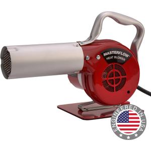 Master Appliance AH-501 Masterflow Heat Blower, 500 Degree Fahrenheit, 120V, 160 Watts, 47 CFM Airflow Heat Gun, Adjustable Stand, Quiet Brushless Motor, Assembled in USA