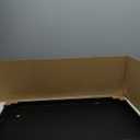 Elevon Dining Cart Table with Double-Shelf, Movable Steel Flattop Worktable, Hooks, Side Handle, Multifunctional