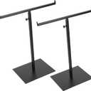 Display Stand Hanging Jewelry Stands Heavy Duty Handbag Display Stand T-Type Necklaces Bracelets Rack for Retail Stores Thrift Shops