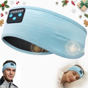 Sleep Headphones Bluetooth Headband, Wireless 5.4 Sleep Music Headphones with Ultra-Thin Stereo Speakers for Side Sleepers, Sweat-Proof Sports Headband for Running Travel Yoga, Ideal Gifts for Unisex