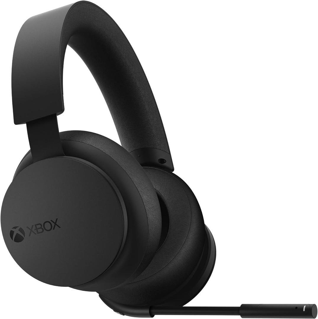 Xbox Wireless Gaming Headset | Carbon Black | Over Ear Headphones | Spatial Audio with Dolby Atmos | Console, PC, and Android