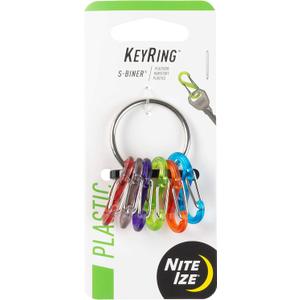 Nite Ize KRG2-11-R3 Ring Key Chain, Stainless