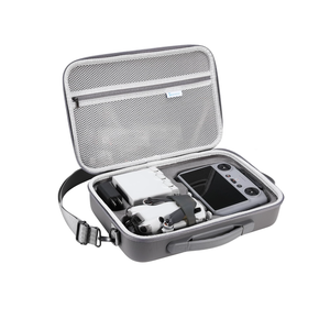 Skyreat Mini 4 Pro RC 2 Case, Portable PU Leather Storage Shoulder Bag for DJI Mini 4 Pro Fly More Combo Kit Accessories
