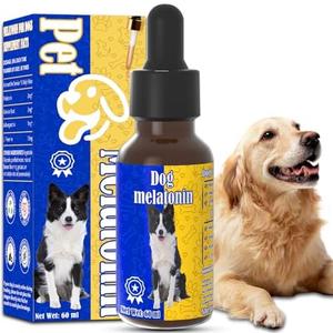 Tetra Dog Melatonin, Quiet Moments Calming Aid for Dogs Melatonin, Effective Anxiety Relief, Dog Sleep Aid for Dogs &Cats, 60 Ml, Pack Of 3