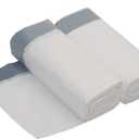 10 Gallon DrawString Strong Trash Bag Garbage Bag (10 Gallon(90 Bags), White)