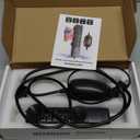 HiTauing Aquarium Heater, 50W Submersible Fish Tank Heater with Over-Temperature Protection and Automatic Power-Off When Leaving Water for Saltwater and Freshwater