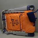 Life is Good 4-Position Lace-up Backpack Beach Chair with Pillow, Cup and Phone Holder, Canyon Orange